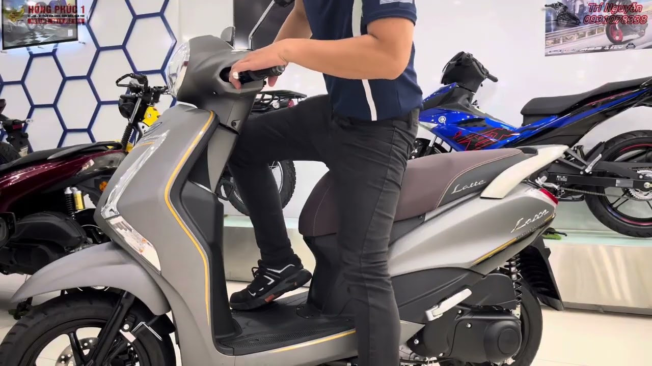GIÁ LATTE MỚI NHẤT 2025 PHIÊN BẢN GIỚI HẠN XÁM|YAMAHA TOWN HỒNG PHÚC 1-CẦN THƠ