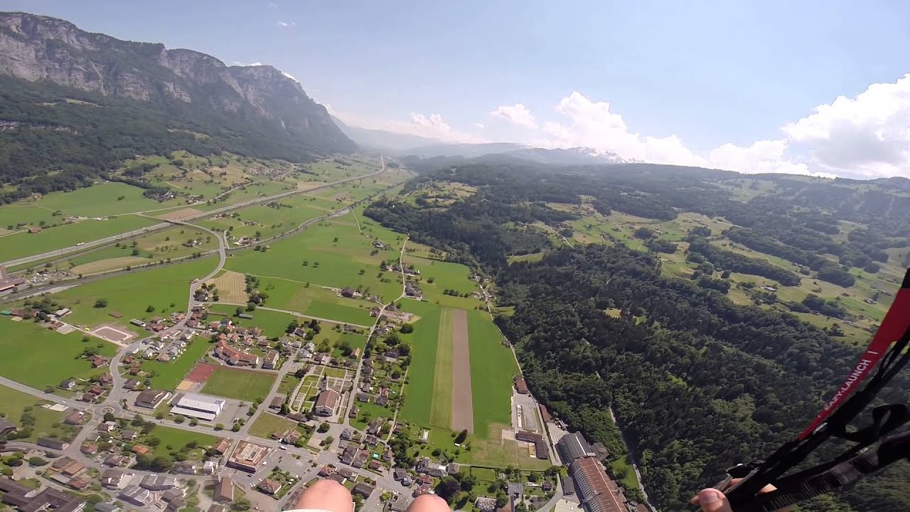 Gleitschirmflug - Flumserberg CH