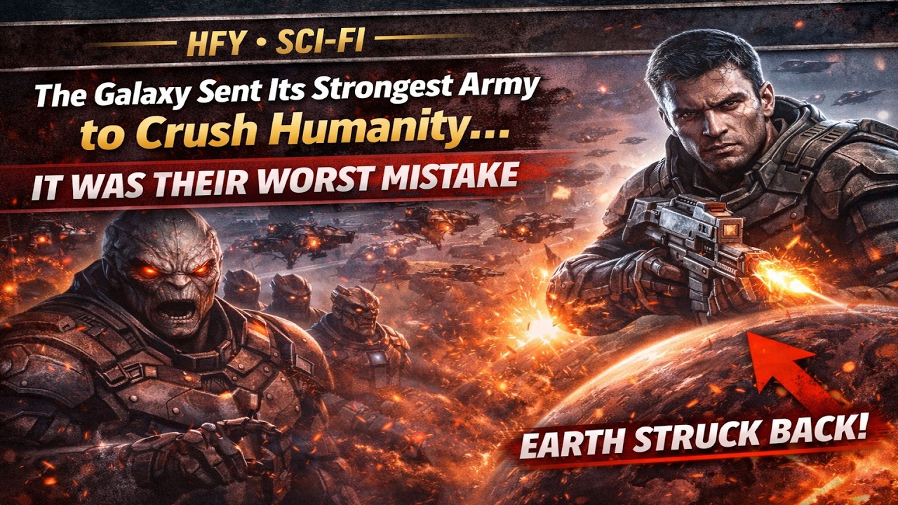 The Galaxy Sent Its Strongest Army to Crush Humanity… It Was Their Worst Mistake |HFY| SCI FI