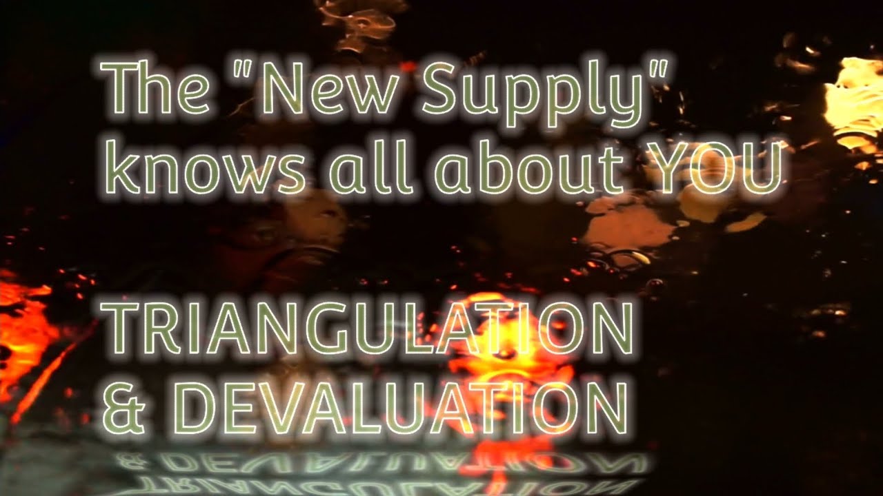 The New Supply knows all about YOU #narcissist #npd #narcissism #devaluation #triangulation