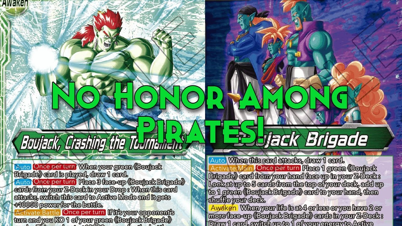 Showcasing the NEW Set 25 Green Boujack! | Dragonball Super Card Game Masters!
