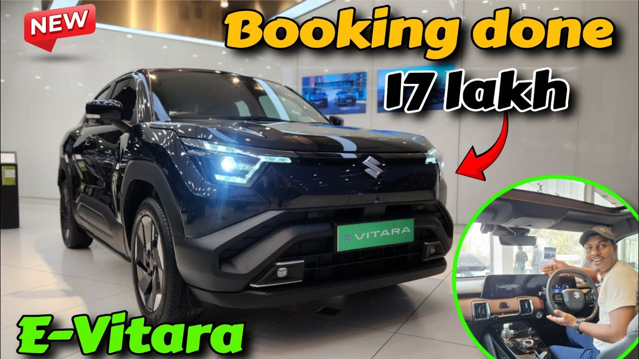 Maruti Suzuki New E Vitara Electric car Ab TATA Or Mahindra Electric car ka Market Ktam #evitara