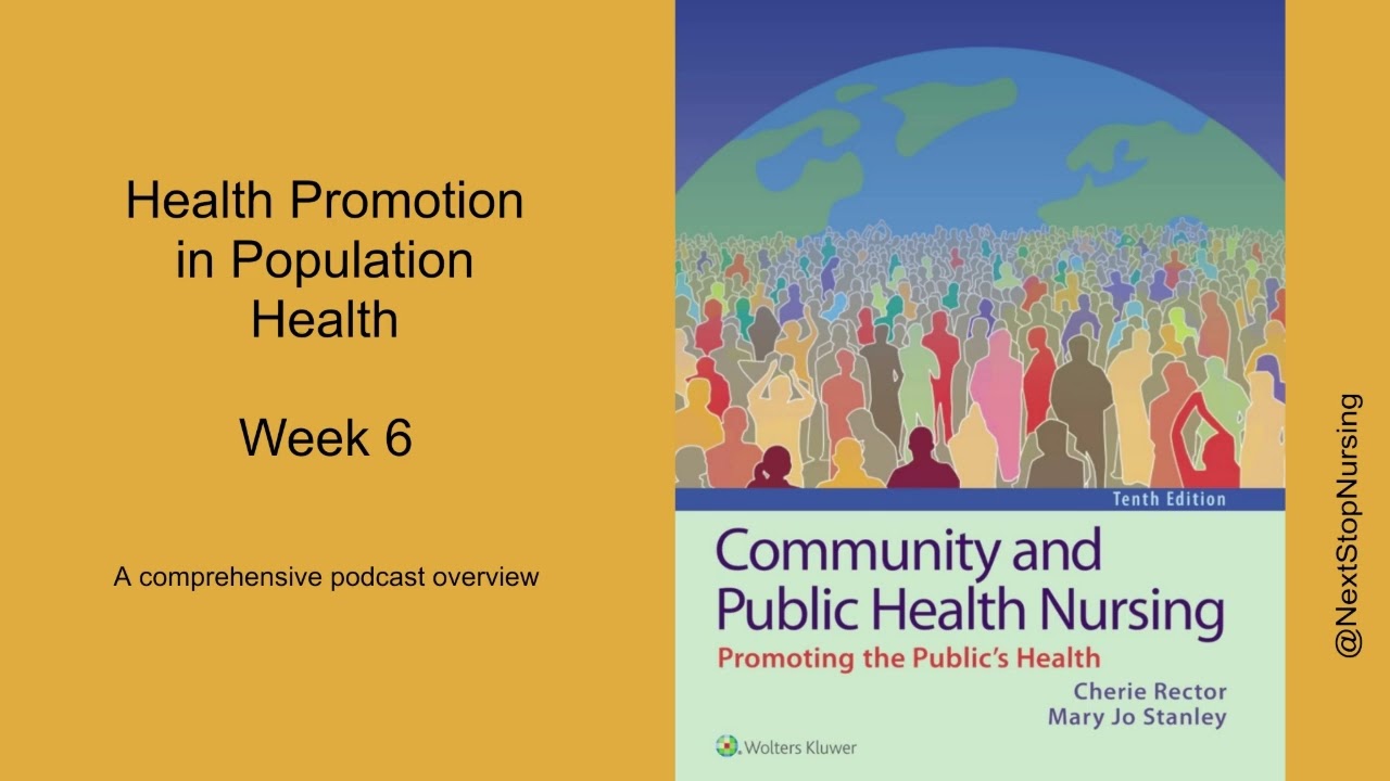 Chapter 20: Rector’s Community and Public Health Nursing (10e) (Week 6)