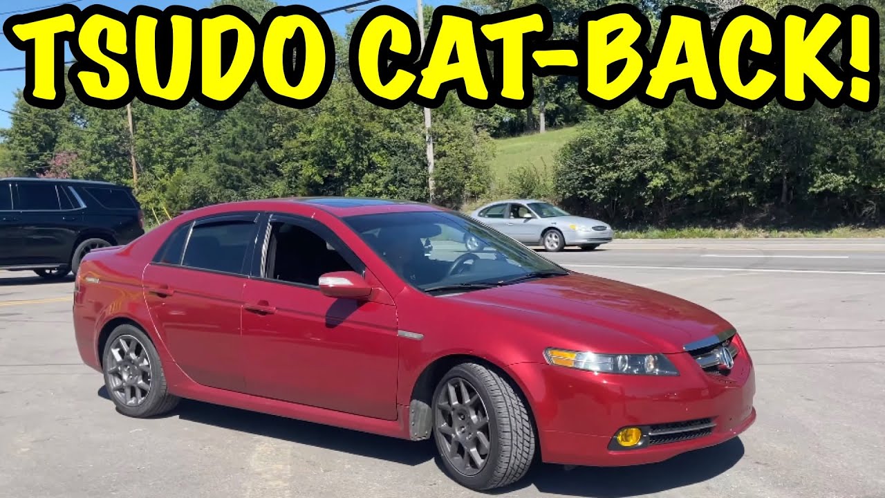 2007 Acura TL Type S | Tsudo Cat Back Exhaust Sound Test & Review