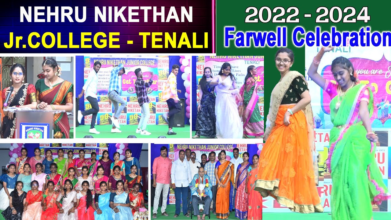 Ferwell Party 2022 - 2024 | Full Vedio | Nehru Niketan Jr College |  Tenali 2024