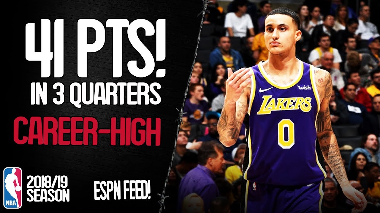 Kyle Kuzma Career-High 41 Points vs Detroit Pistons - Full Highlights 09/01/2019