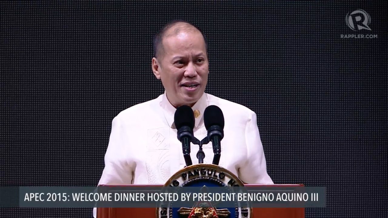 APEC 2015: Welcome dinner hosted by President Aquino