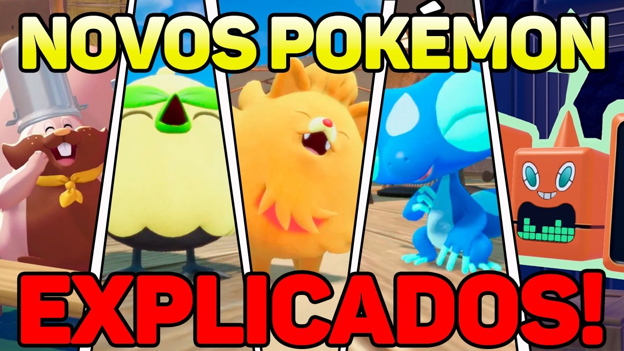 NOVOS POKÉMON DA GEN 10 EXPLICADOS !!