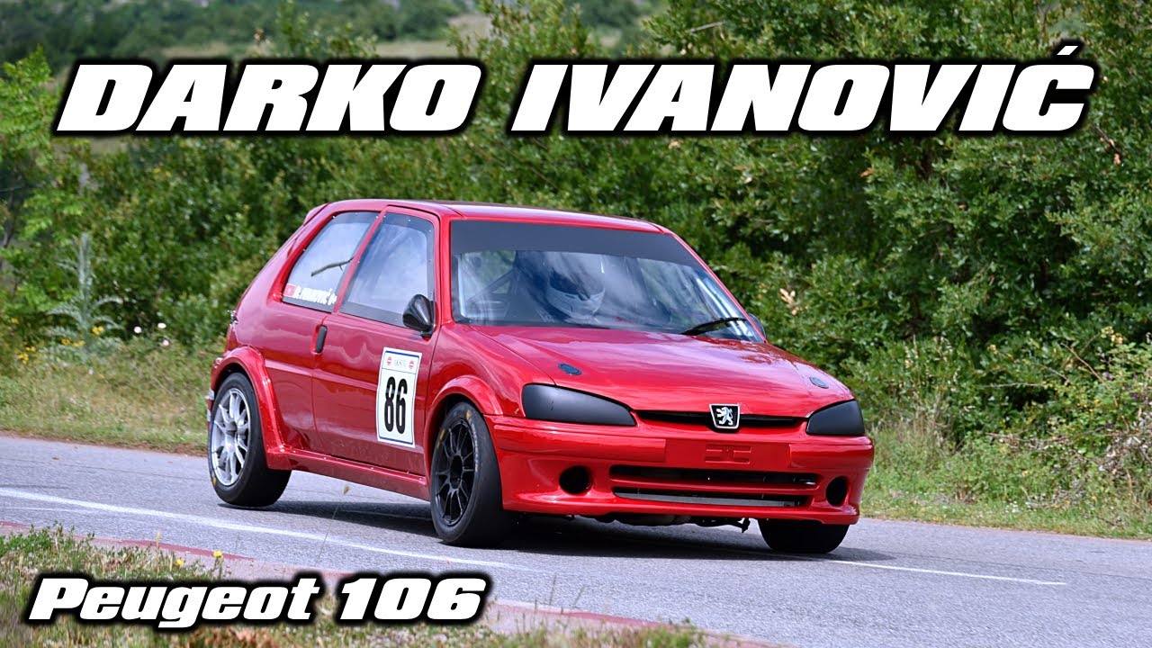 Darko Ivanovic - Brdska trka Kuci 2025 - Peugeot 106 1.4 maxi