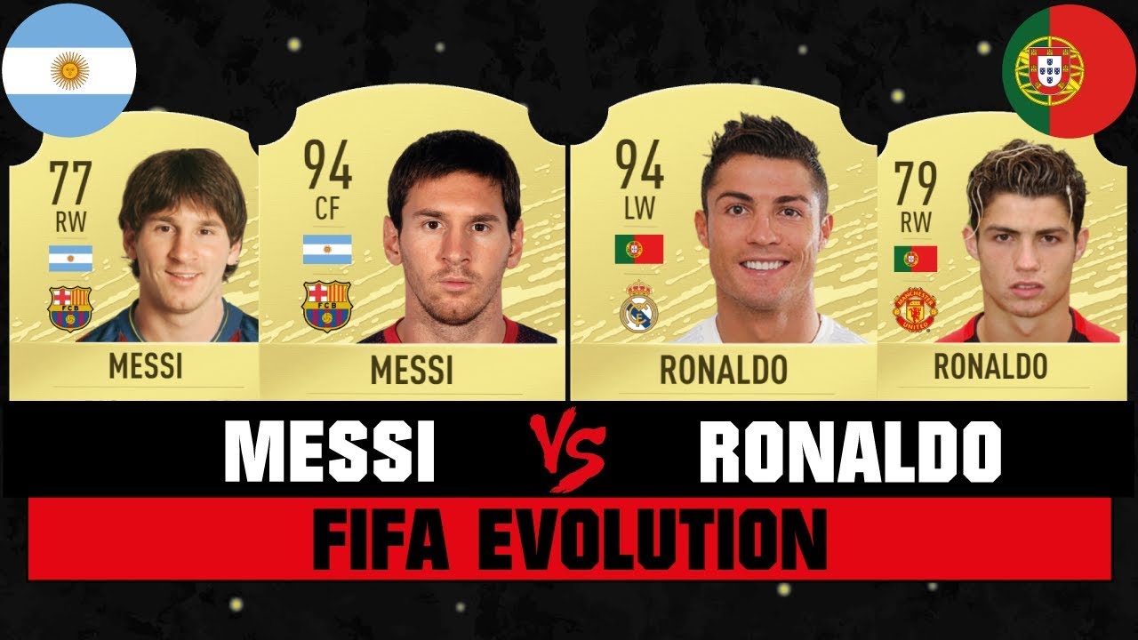Messi VS Ronaldo FIFA EVOLUTION 😱🔥| FIFA 07 - FIFA 20