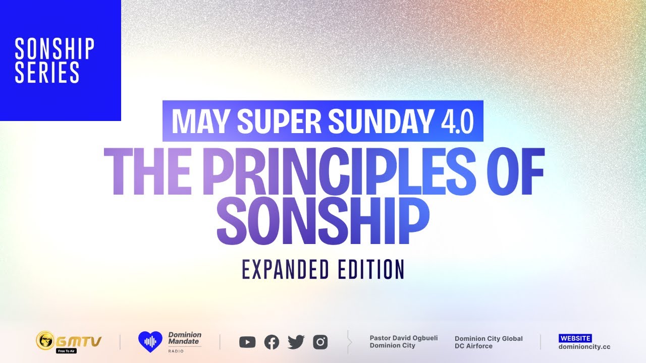 SONSHIP SERIES | THE PRINCIPLES OF SONSHIP (EXPANDED EDITION)