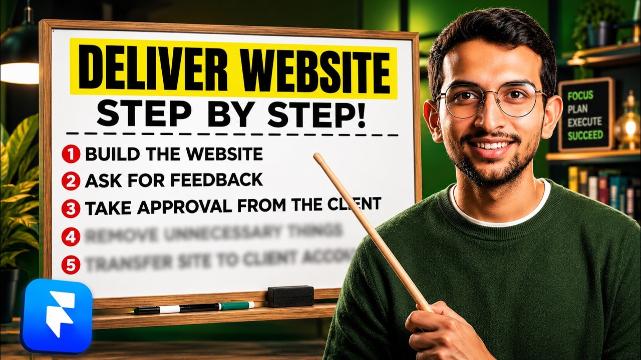 How to Deliver Website's to the Client | Transfer Framer Websites