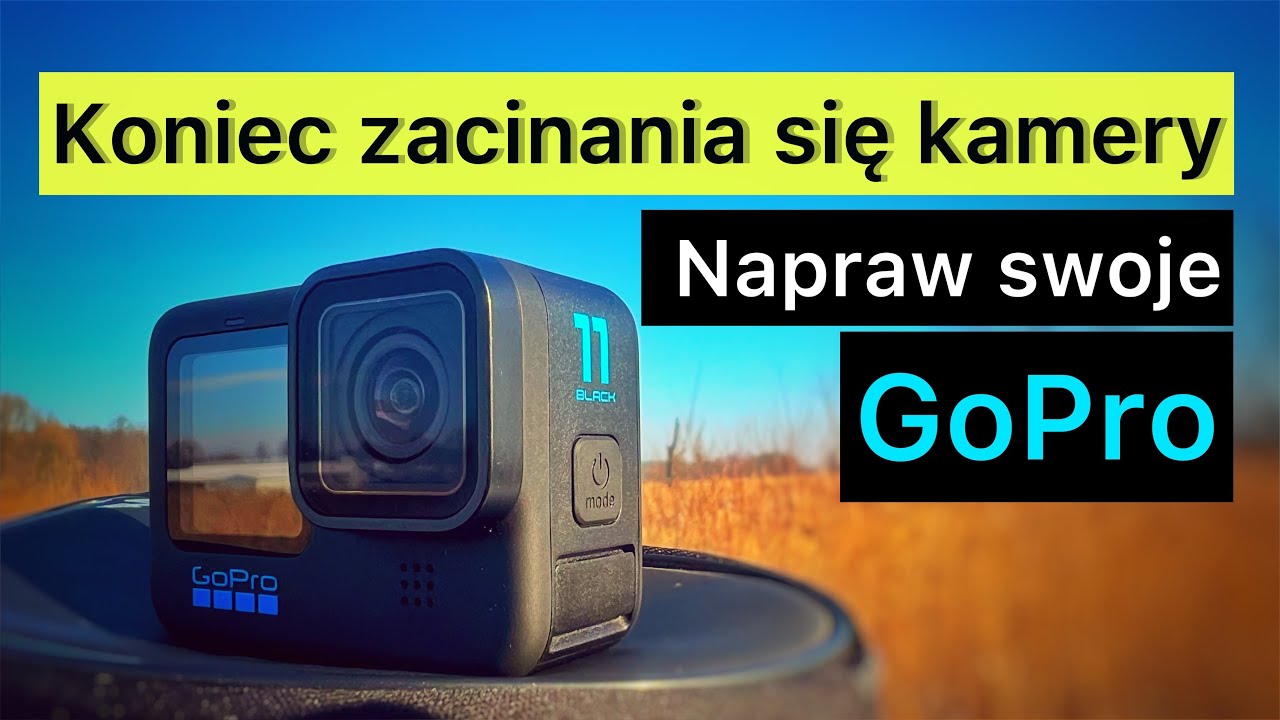 Zacinające się GoPro!😳W końcu sobie z tym poradziłem.😎GoPro 11 naprawione.