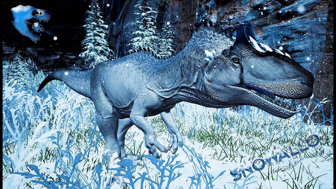 The Isle Modded SNOW CAVE+SNOWALLO! Revisit To BadWolf Mod