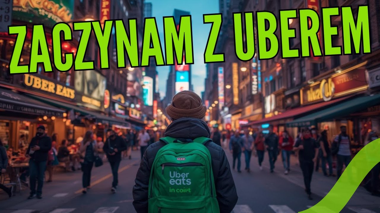 Zaczynam w Uber Eats 💸 Pierwszy dzień, pierwsze zlecenia !