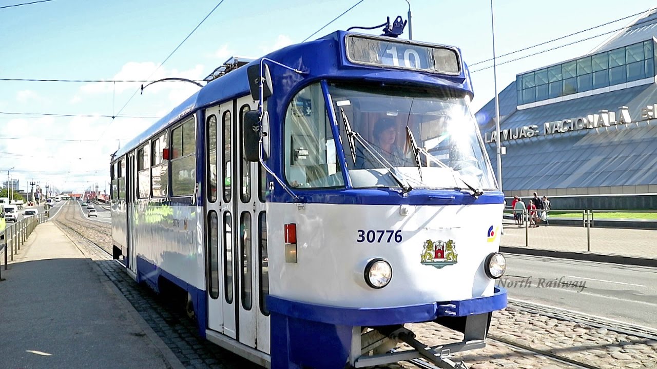 [RIGA Tram] Ride on Riga Tram Line 4, Latvia