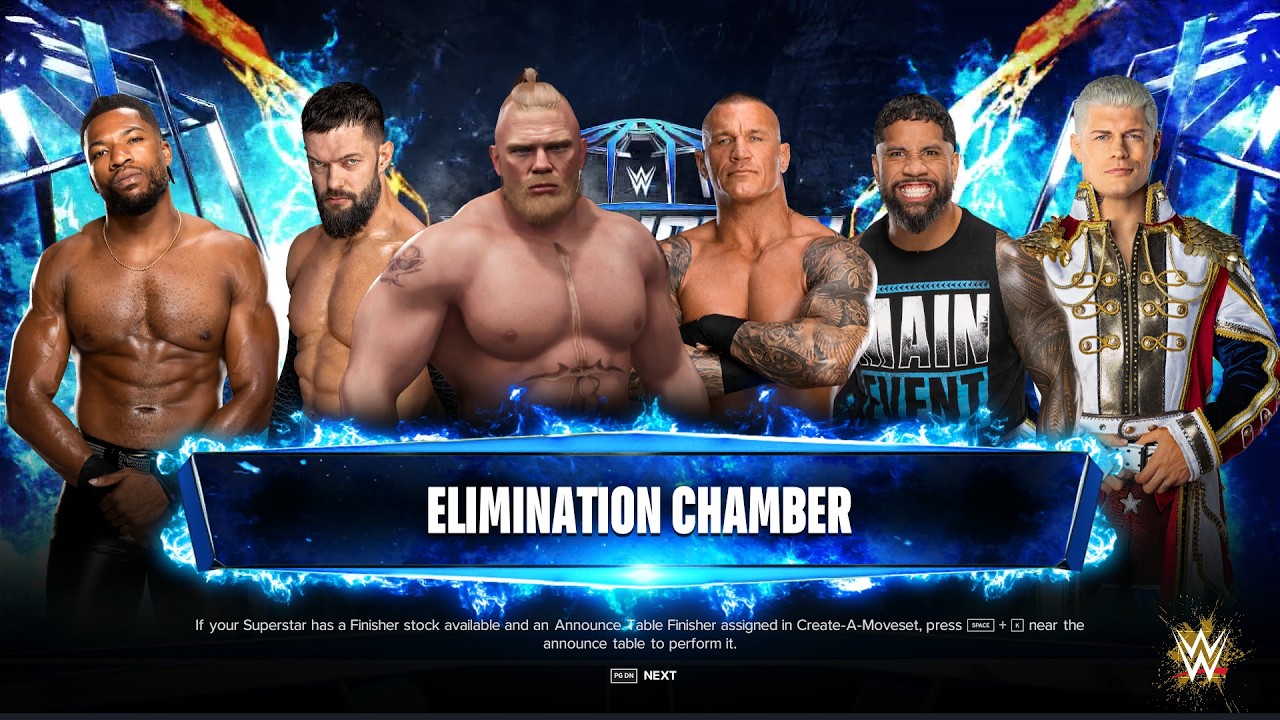 WWE 2K24 Elimination Chamber 2026 | Full Match Gameplay 2026
