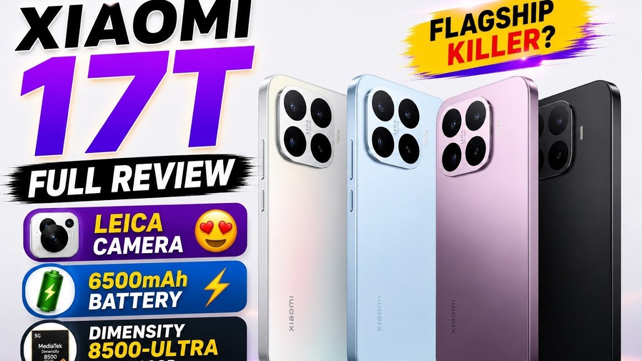 😲 Xiaomi 17T Review Hindi | Leica Camera Ka Jalwa!(#Xiaomi17T#Xiaomi17TReview#TechHindi)