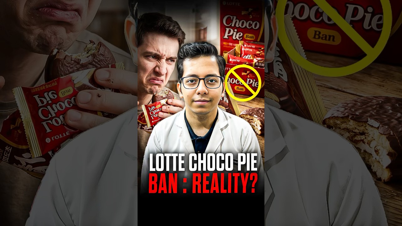 Lotte Choco Pie Ban Reality ? | Dt.Bhawesh | #diettubeindia #dietitian #shorts