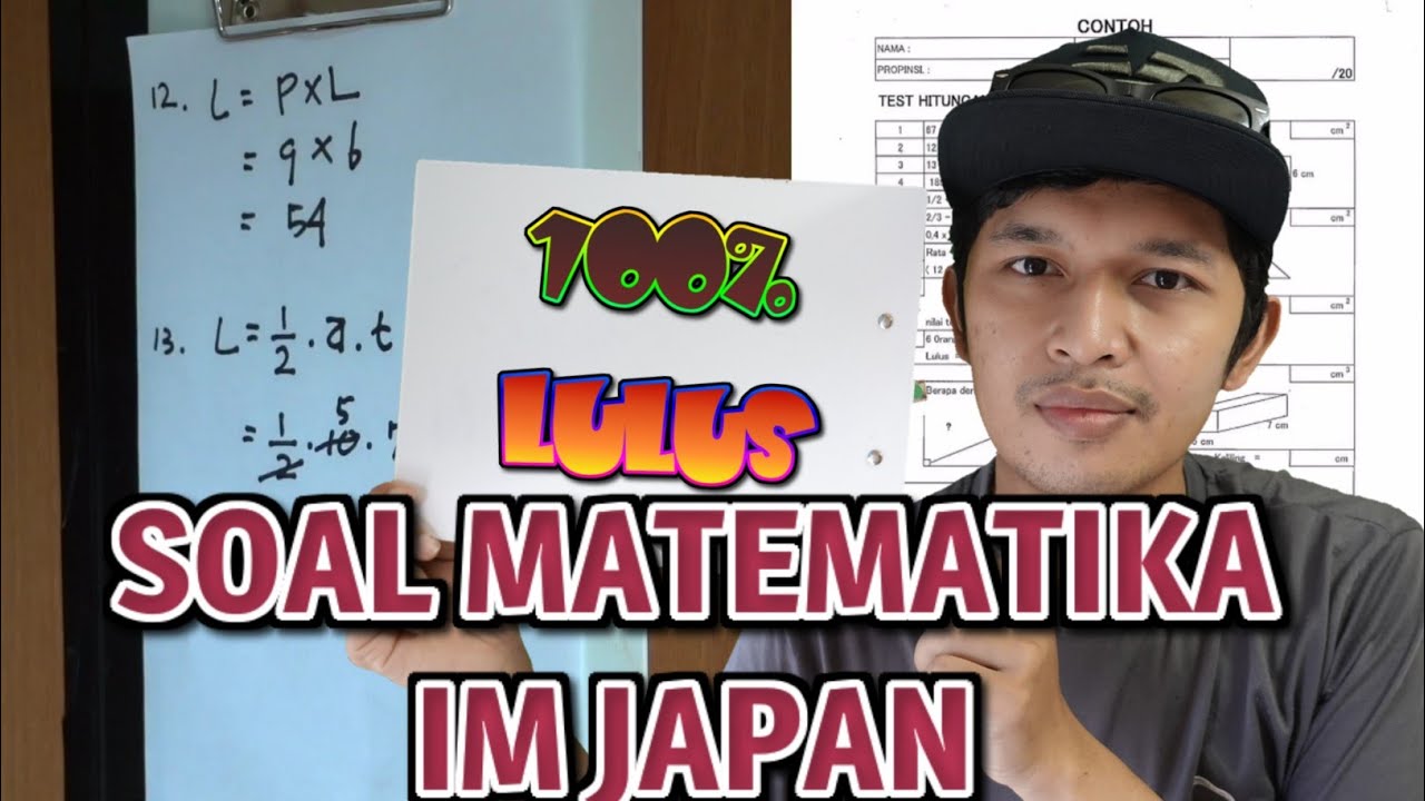 SOAL MATEMATIKA IM JAPAN