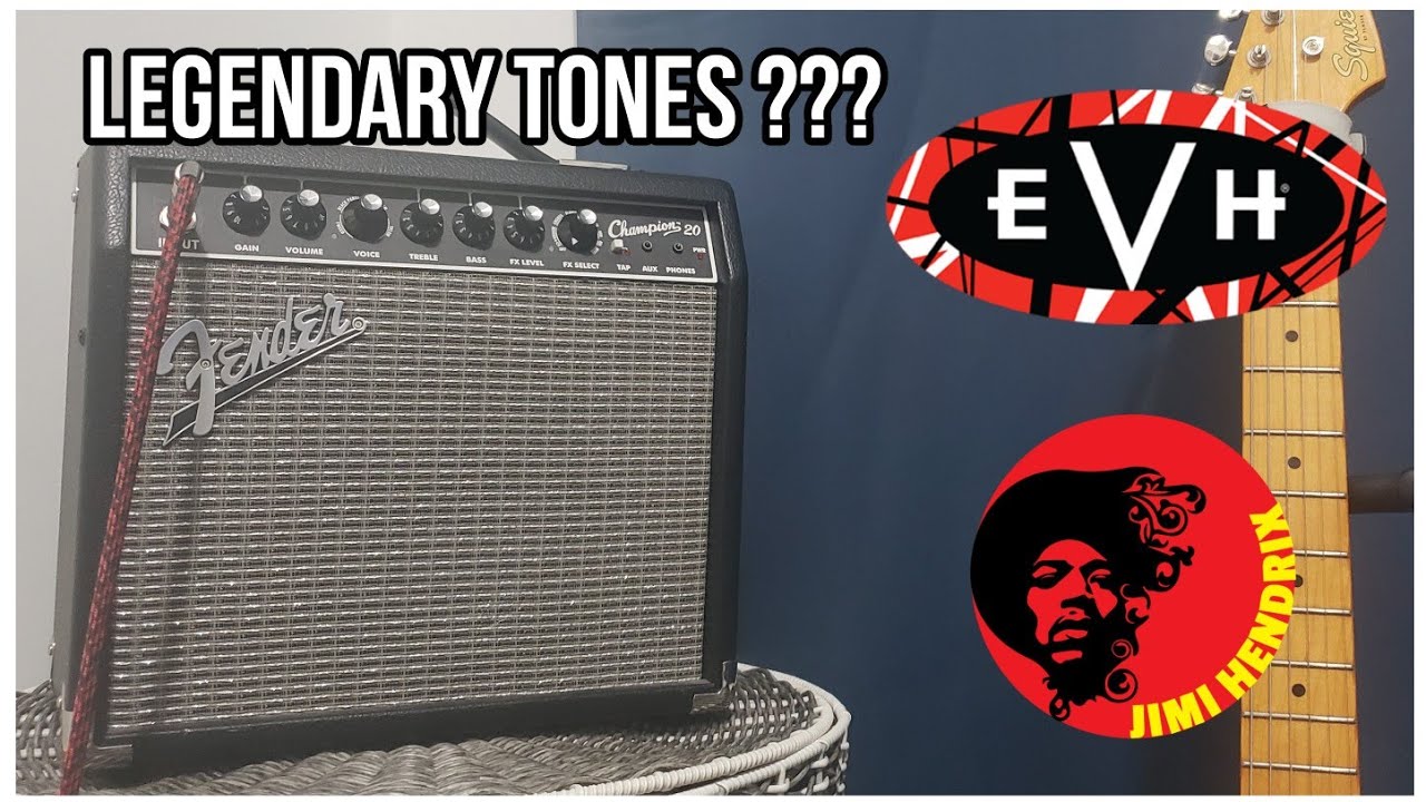 Unlocking *INSANE* Guitar Tones with the Fender Champion 20!