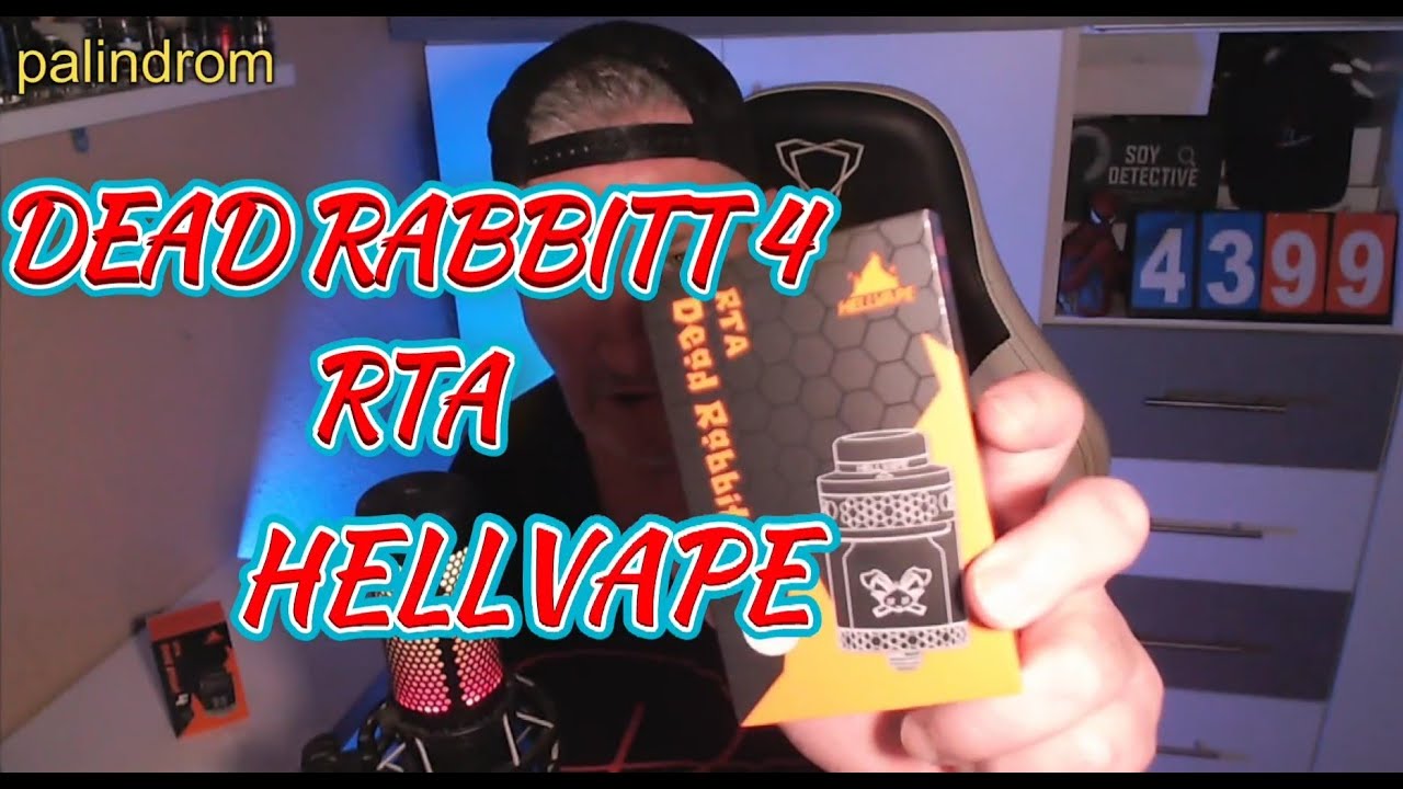 🚨Dead Rabbit 4 RTA !!! , de hellvape, y sorteo !!!