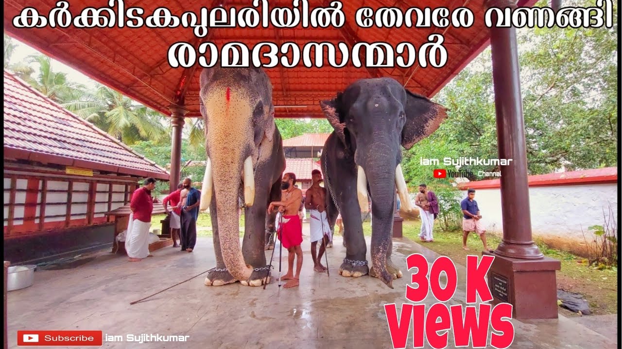 കര്‍ക്കിടകപുലരിയില്‍ തേവരേ വണങ്ങി രാമദാസന്മാര്‍ | Thechikkottukavu Ramachandran | Devidasan