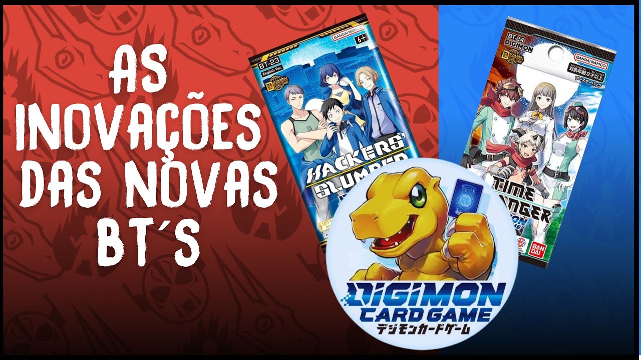 As Novas BT’s Transformam o Digimon TCG!