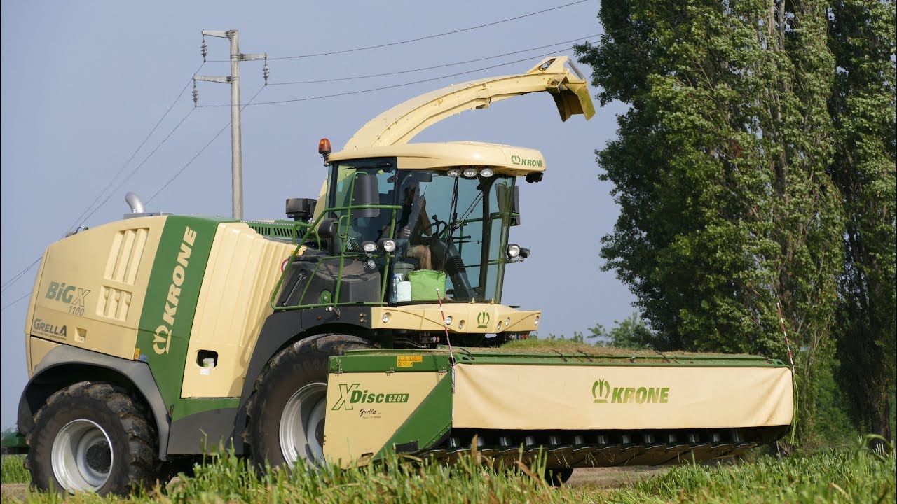 Krone BiGX 1100 & XDisc 6200 | Massey Ferguson 7719-7618-6499 | New Holland T7.200