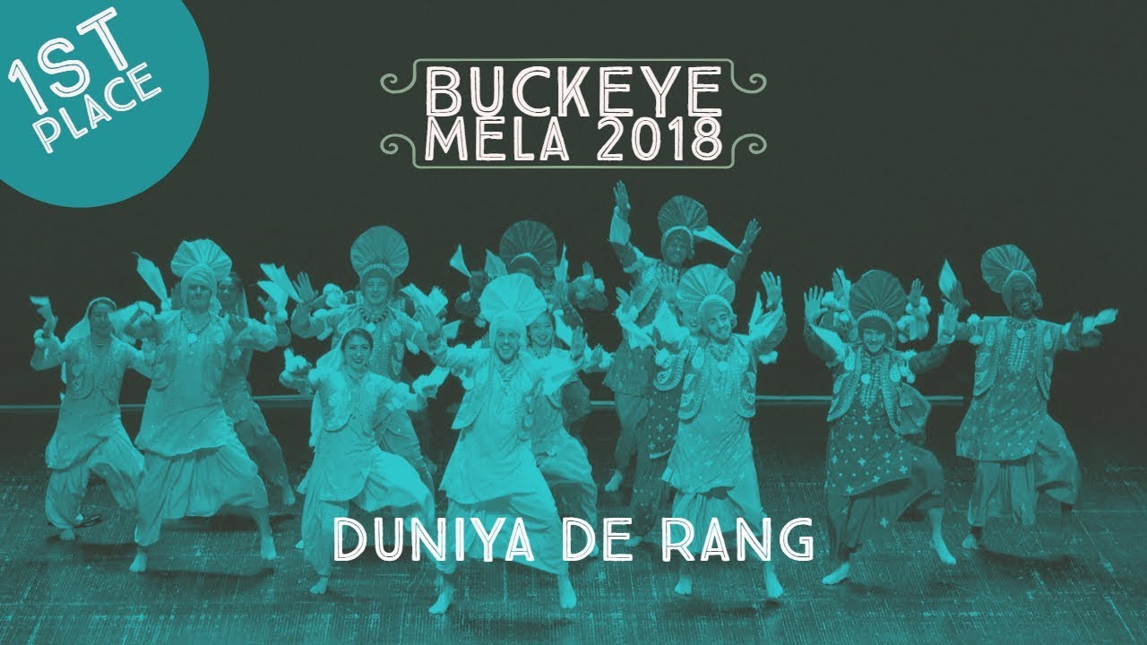 Duniya De Rang - First Place @ Buckeye Mela 2018