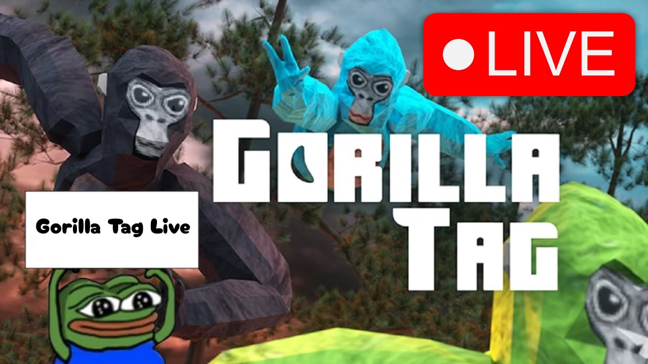 🔴Gorilla Tag Live | Infection, Minigames & More🔴