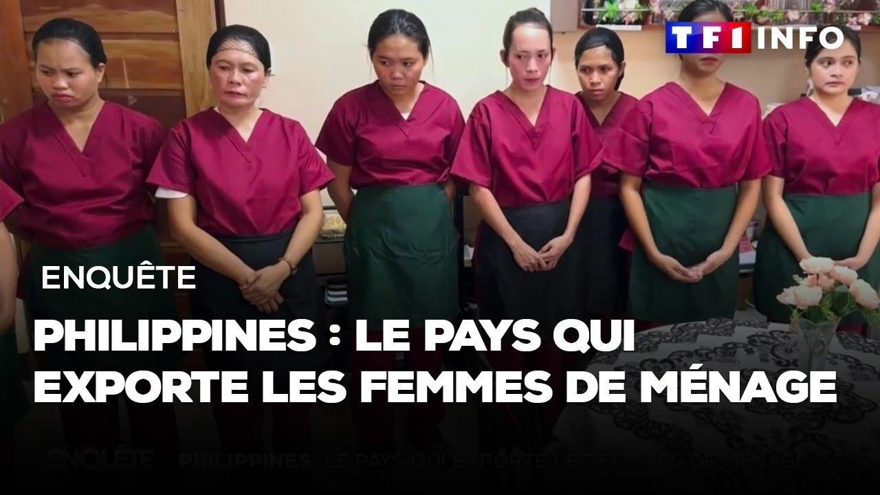 Philippines : le pays qui exporte les femmes de ménage