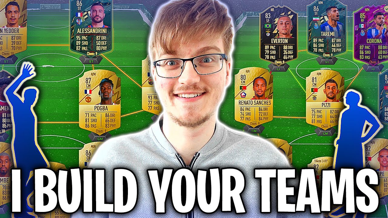 I BUILD YOUR TEAMS ON FIFA 22!! META 50K, 100K, 175K, 250K, 300K, 400K SQUAD BUILDERS! - #FUT22