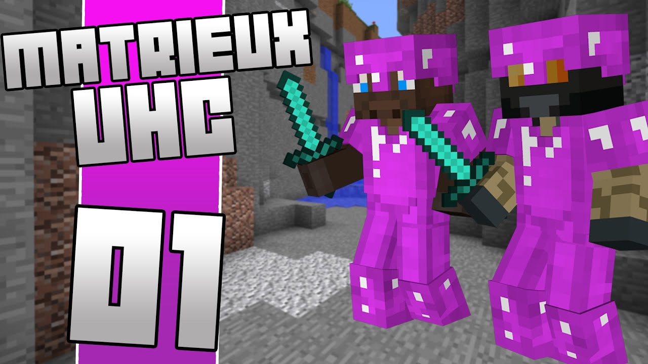 Dansk Minecraft: DRØMMEHOLDET! [Matrieux UHC S3 #1]