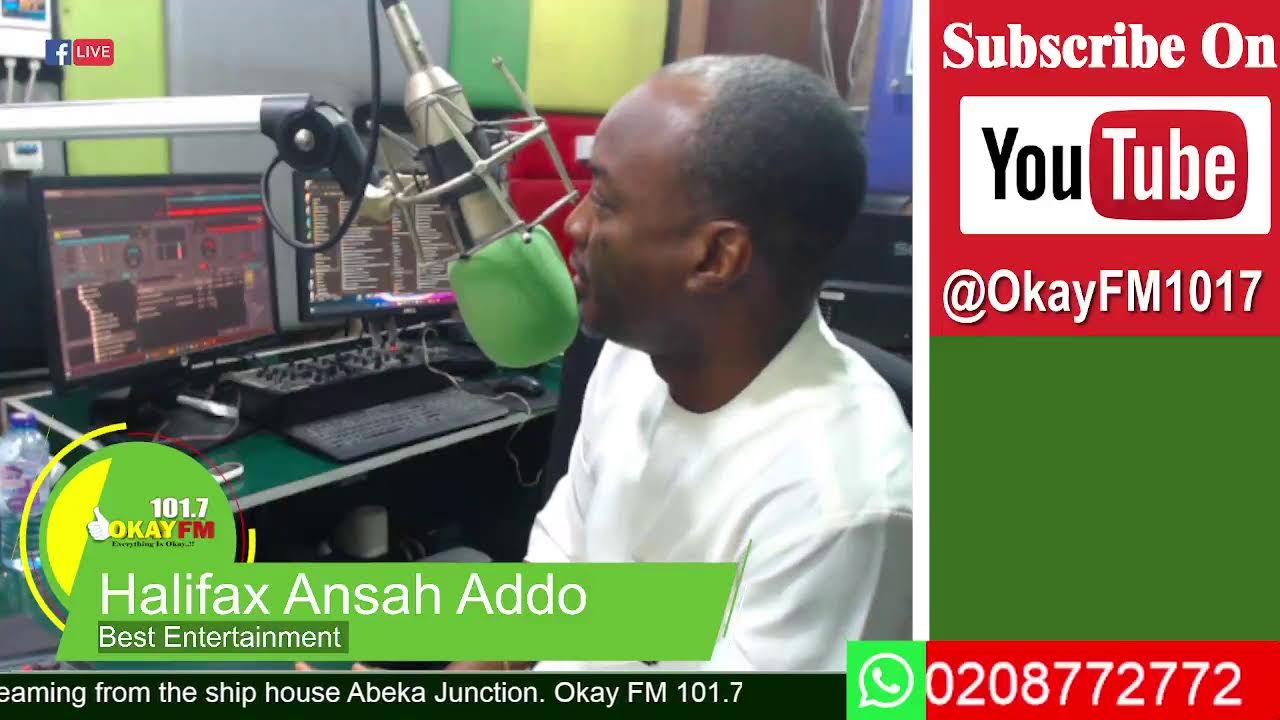 Best Entertainment With Halifax Ansah Addo on Okay 101.7 FM (09-03-2026)