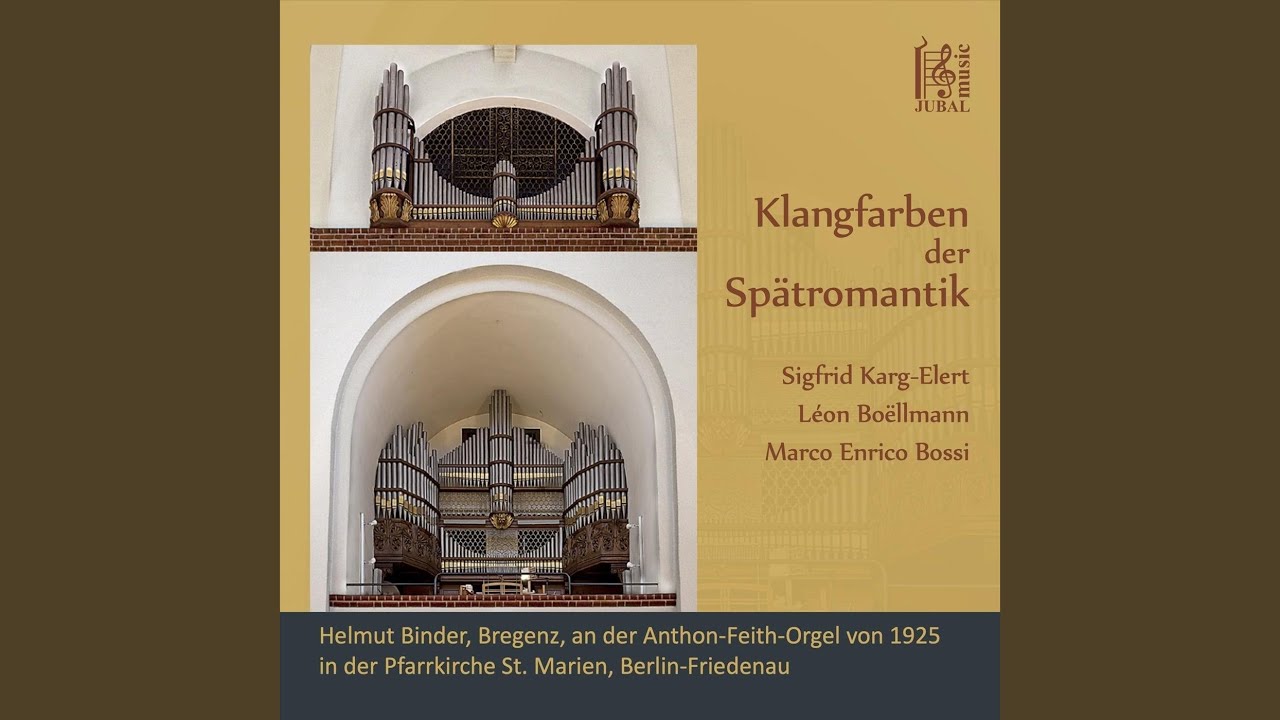 Sinfonische Kanzone in C Minor, Op. 85 No. 2: I. Fantasie - II. Kanzone