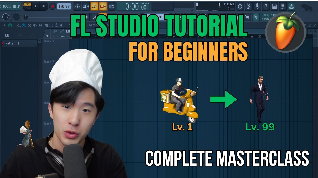 FL Studio - Complete Beginner Basics Masterclass (2026)
