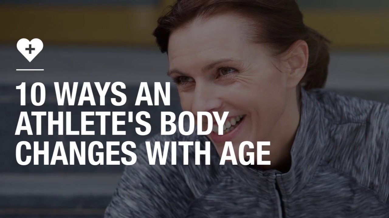10 ways an athlete's body changes with age