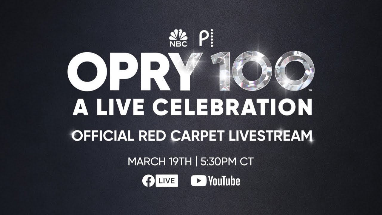 Opry 100: A Live Celebration Official Red Carpet Livestream