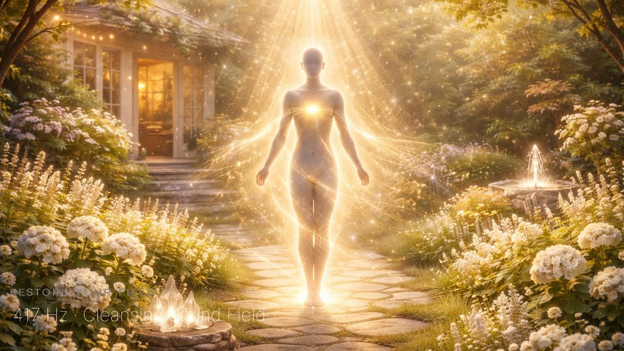 Release Tension & Reset Your Energy | 417 Hz Cleanse Sound Field (3 Hours)