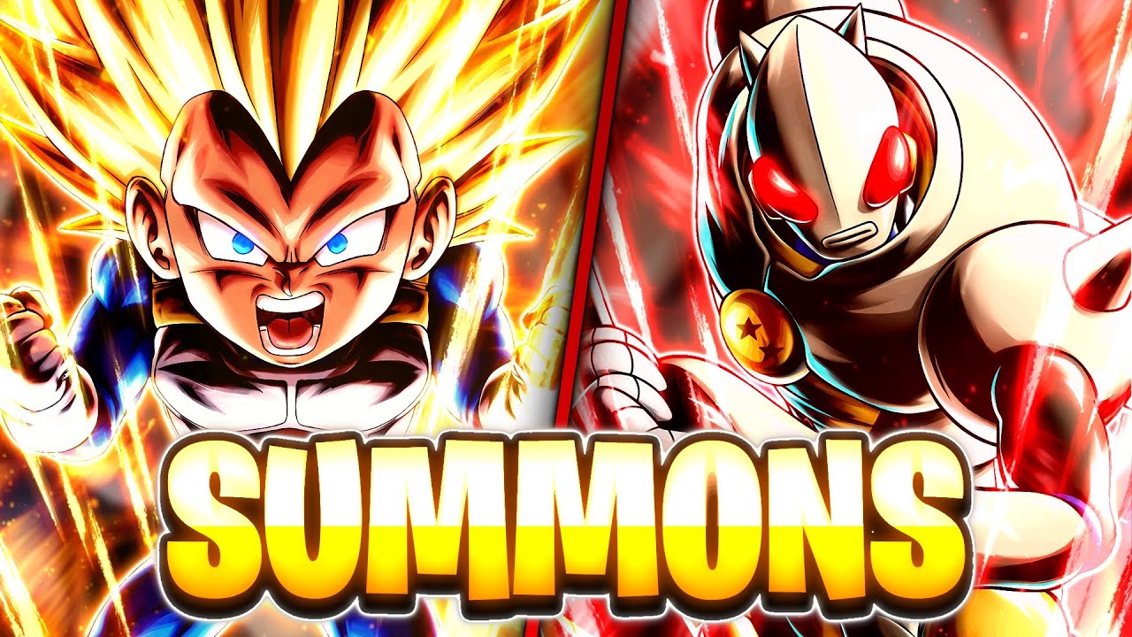 SUMMONS - MINHA REAÇÃO AO VEGETA SSJ3 MINE 😱🔥 - Dragon Ball Legends