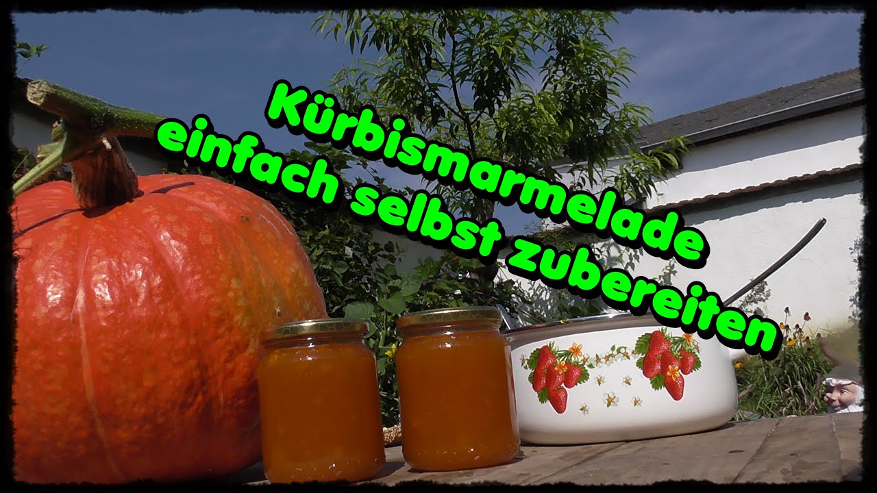 Kürbismarmelade ganz einfach selbst zubereiten
