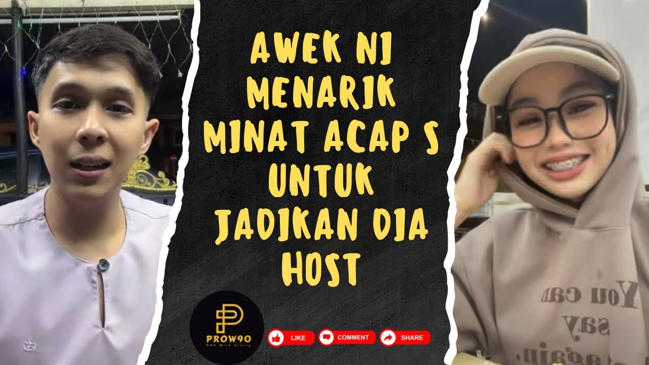 [RANDOM] AWEK NI MENARIK MINAT ACAP S UNTUK JADIKAN DIA HOST | 21.02.2026