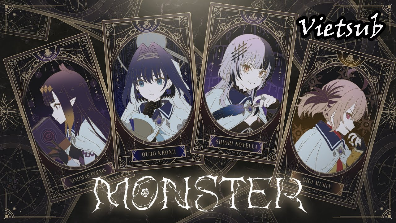 [Hololive Vietsub Original Song] MONSTER-ENigmatic Recollection Chapter2 (Gigi, Shiori, Kronii, Ina)