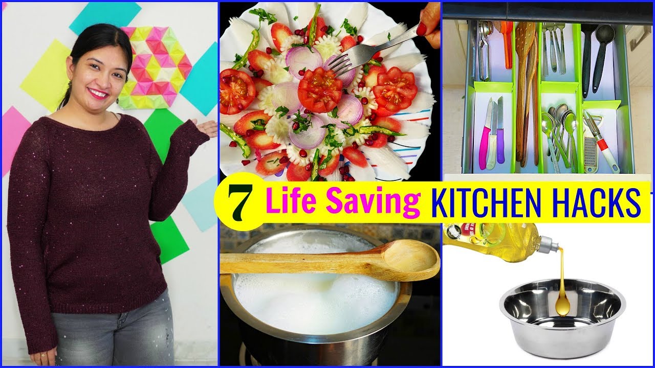 7 KITCHEN HACKS You Must Know | #MyMissAnand #CookWithNisha