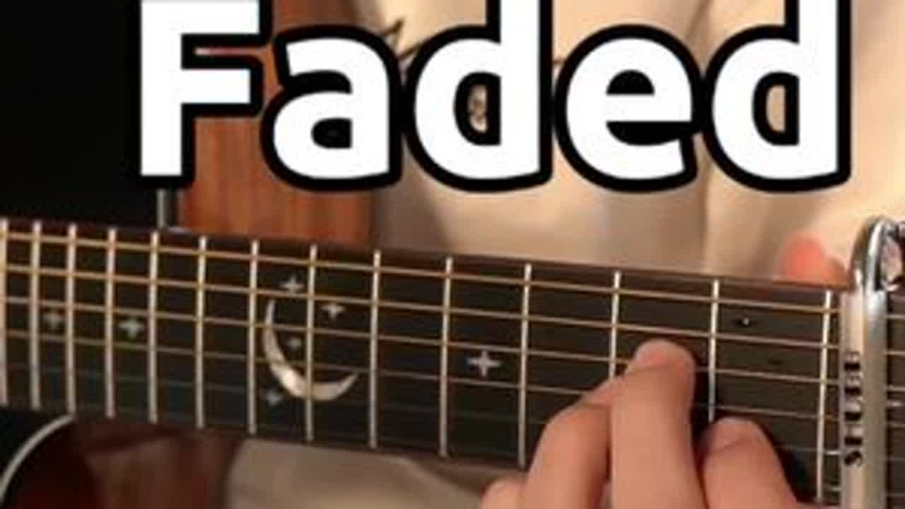 Alan Walker  《Faded》 超简单的吉他版 #前奏一响拾起多少人的回忆 #faded #alanwalker #吉他 #麦杰克繁星