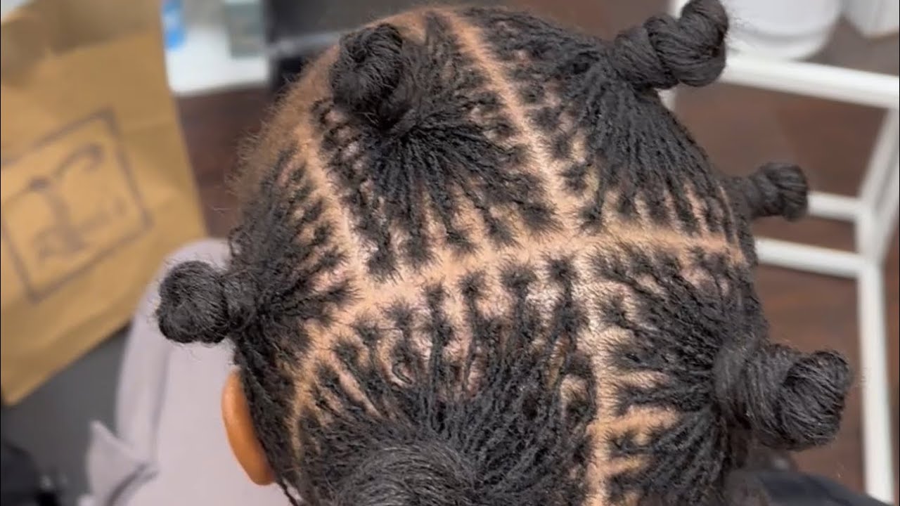 Sisterlocks Installation through Two Months on Medium Density Natural Hair