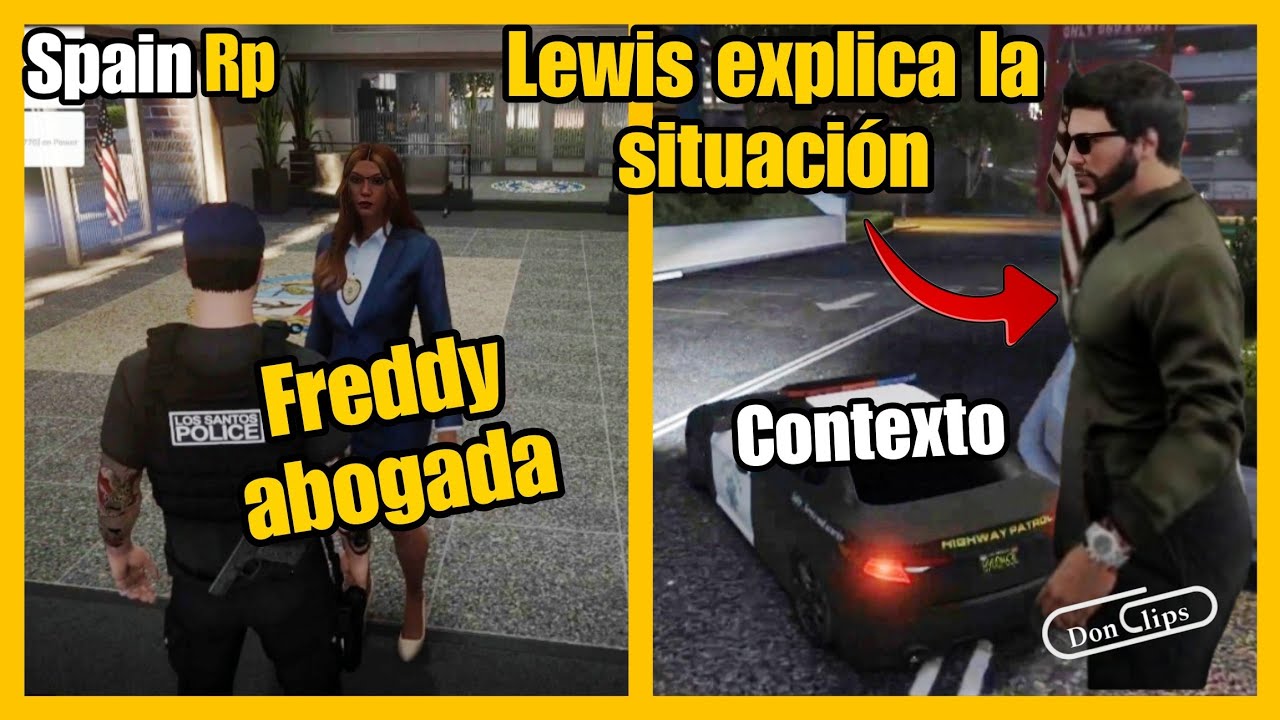 Freddy y la ABOGADA LEWIS (ZEPHI) EXPLICA LA SITUACIÓN ENTRE LA ABOGADA y FREDDY SpainRp