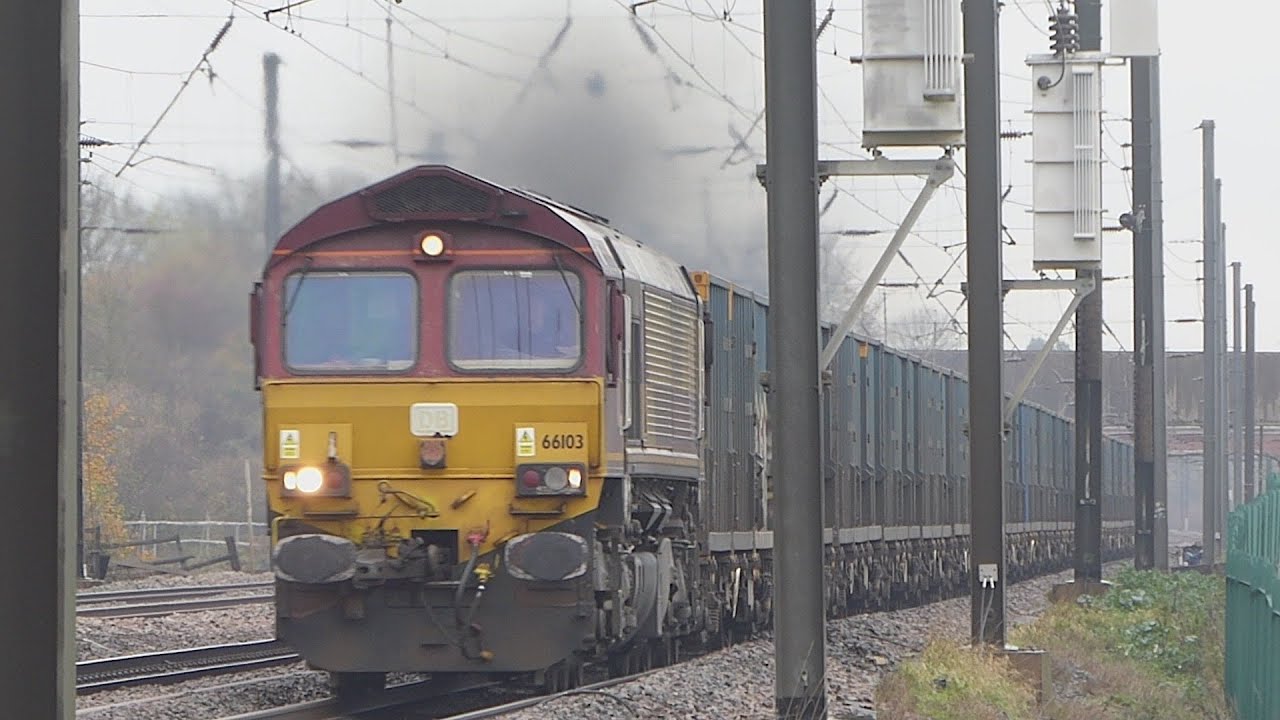 Trains at Copmanthorpe - ECML (18/11/2025)