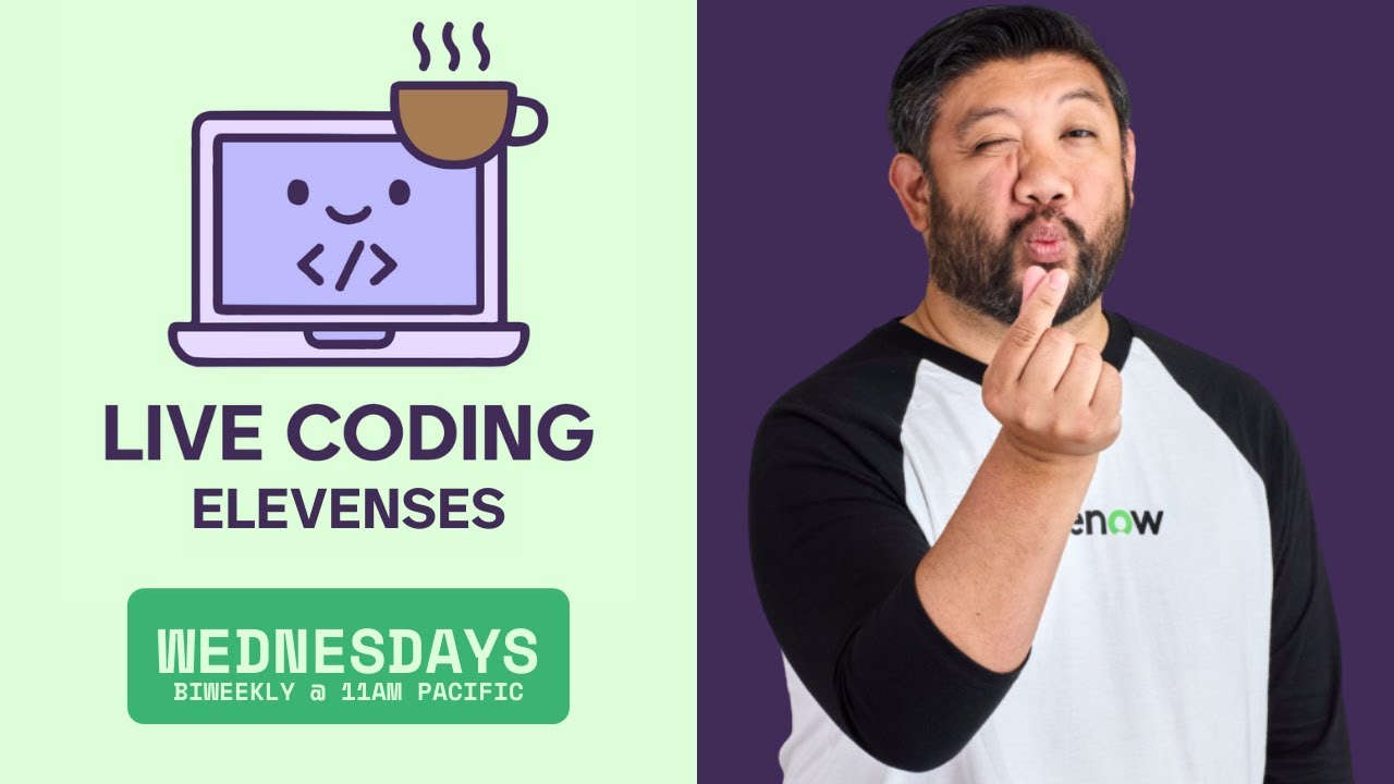 Live Coding Elevenses - Hackathon app update